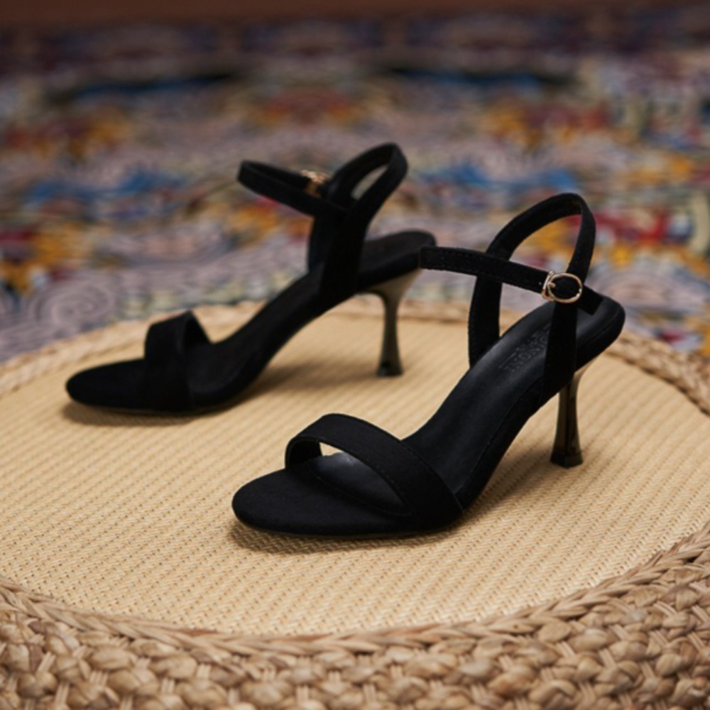Summer Clothing Stores - Женские босоножки на высоком каблуке, простые,