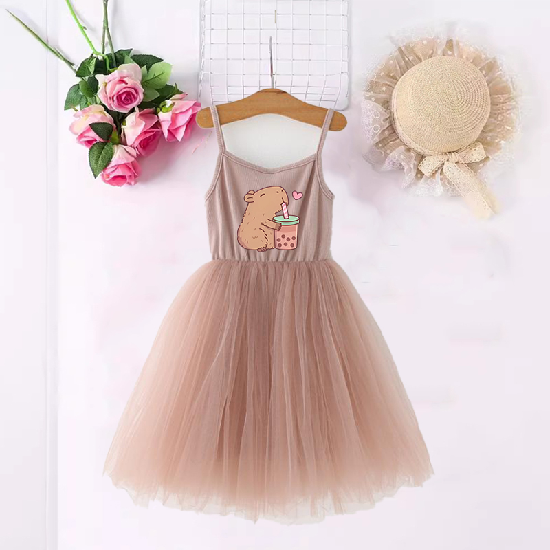 Summer Clothing Baby Girl - Капибара, платья для девочек, милое детское
