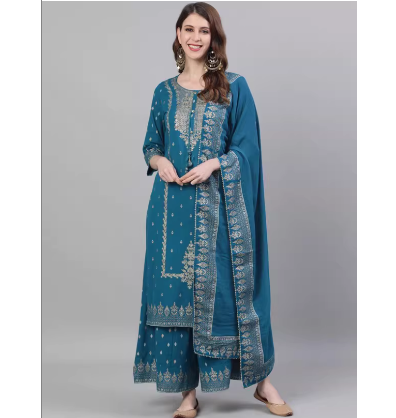 Summer Clothing Pakistan - Весенне-летний комплект из трех предметов в